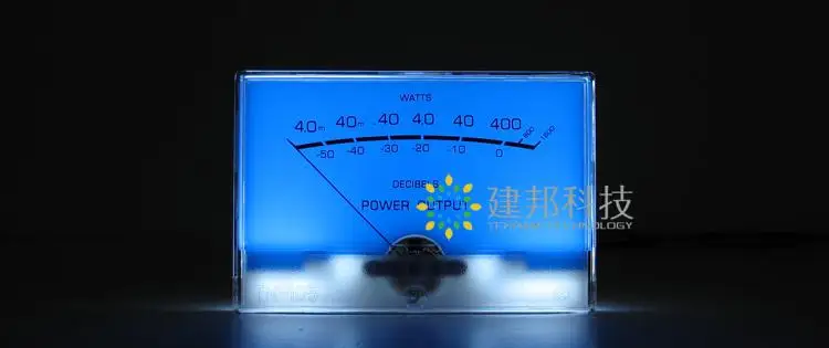 Классический McIntosh рисунок Голубое озеро аудио усилитель мощности VU метр дБ заголовок уровня