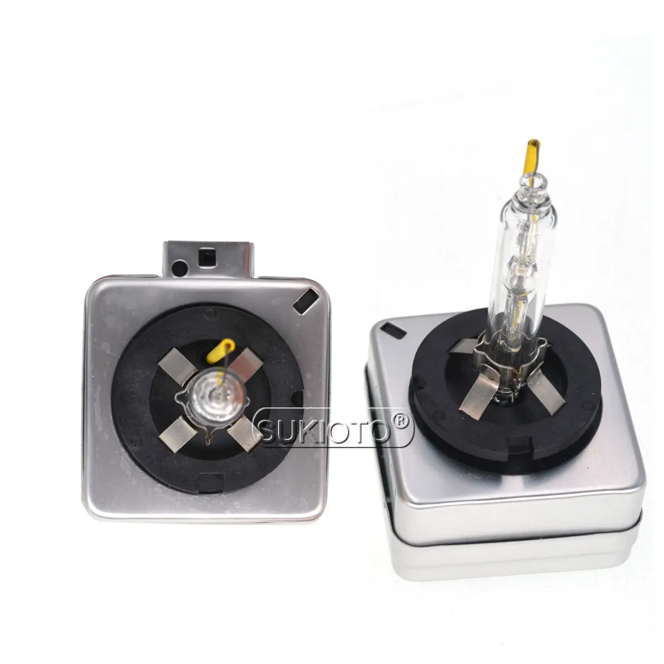 SUKIOTO 2PCS Xenon H1 D1S Heartray D2S H7 D2H H11 hid xenon Projector Lens bulb 4500K 5500K 6500K for BMW AUDI BENZ HONDA SEAT (11)