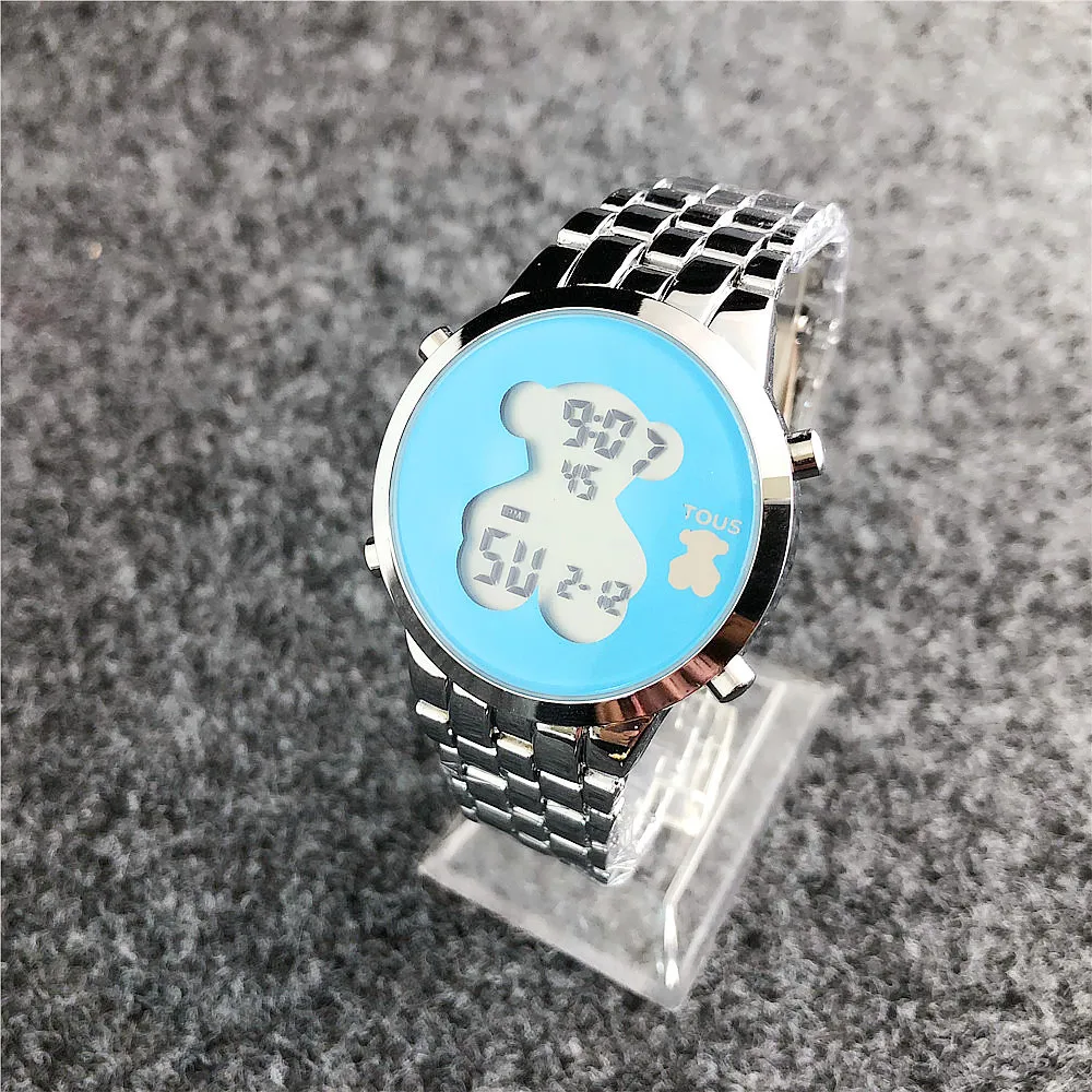 2019 TOUS pulsera часы для женщин кварцевые повседневное часы Reloj часы-браслет женские кварцевые часы кожа модные спортивные tous joyas