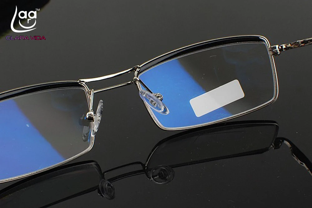 = Clara Vida = gafas de lectura para hombre comerciales de doble puente con revestimiento de estilo de negocios superior + 1,0 + 1,5 + 2,0 + 2,5 + 3,0 + 3,5 + 4,0 = Clara Vida = gafas de lectura para hombre comerciales de doble puente con revestimiento de estilo de negocios superior + 1,0 + 1,5 + 2,0 + 2,5 + 3,0 + 3,5 + 4,0