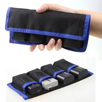 

Waterproof Tool Camera Li-ion Battery Storage Pouch Bag for LPE6 LPE8 NPFW50 ENEL14 ENEL15