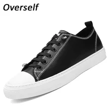 Г. Весенние мужские туфли на плоской подошве со шнуровкой из мягкой спилка мужские Мокасины дышащие Лоферы повседневная обувь черно-белые Sapatos Ho мужские s