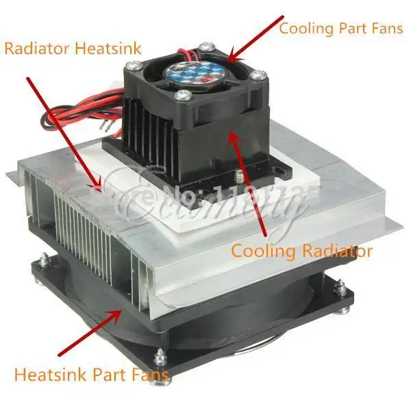 peltier cooling fan