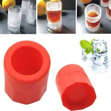 1 шт. творческий одно отверстие форма-чашечки для льда Изготовление торта мороженое силиконовые формы бар вечерние партии Пить лоток для льда Замороженные Мороженое Инструменты