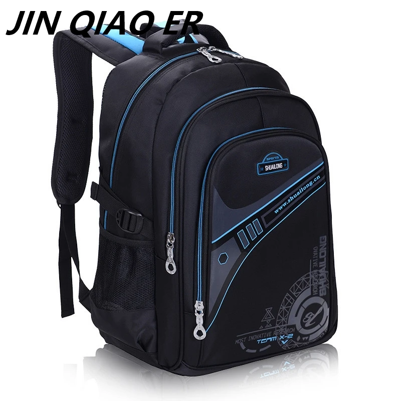 

Children School Bags For Boys Thickened back Backpack Protect the spine Large capacity Waterproof Kids schoolbags mochila 2 size