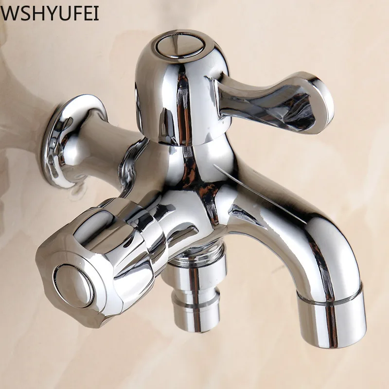 

Copper washing machine single cold quick opening faucet bathroom balcony toilet washing machine mouth 4 points faucet