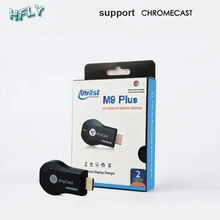 HOT HFLY Anycast m9 plus WIFI HDMI ADAPTERTV Stick miracast/AIRPLAY/DLNA support chromecast netflix youtube Android/IOS/ Mac/pc