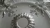 Polyurethane Chandelier Ceiling Rosette Light Plate Paterage Decoration PU Decorative Ceiling Rose Pendent Lamp Panel Medallion 3