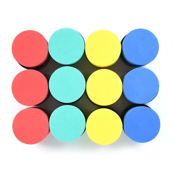 

Magnetic Blackboard Eraser Cleaner Dry Wipe Marker Pen Duster cleaning spong 4Colors