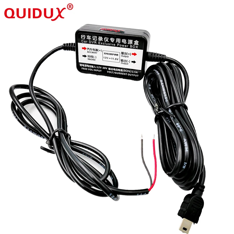 WHEXUNE новинка DC 5 в 2 А мини USB порт кабель автомобильное зарядное устройство