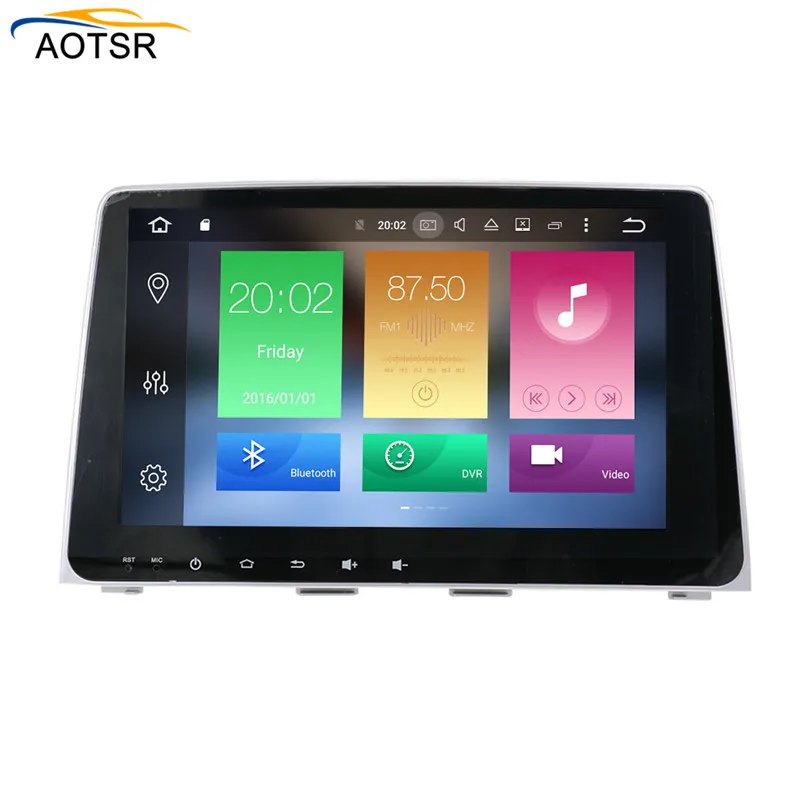 Sale IPS Screen 9" Android 8.0 Car dvd multimedia player head unit for HYUNDAI SONATA 2018 GPS Navigation radio auto stereo 4+32GB BT 4