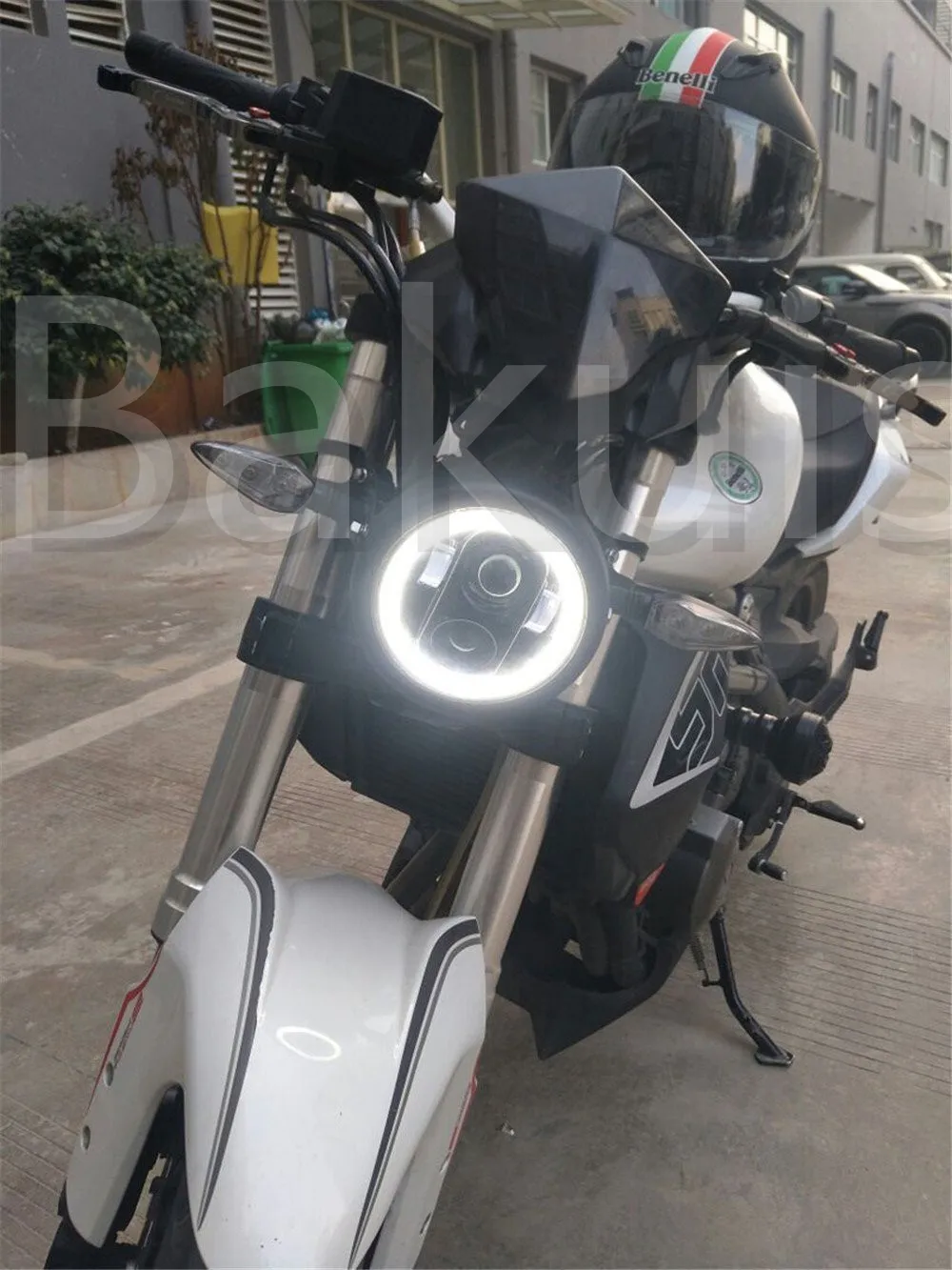 

5.75" LED Headlight High/Low Beam 5 3/4' LED Headlamp Driving Light for Harley Motorcycle Projector Headlights