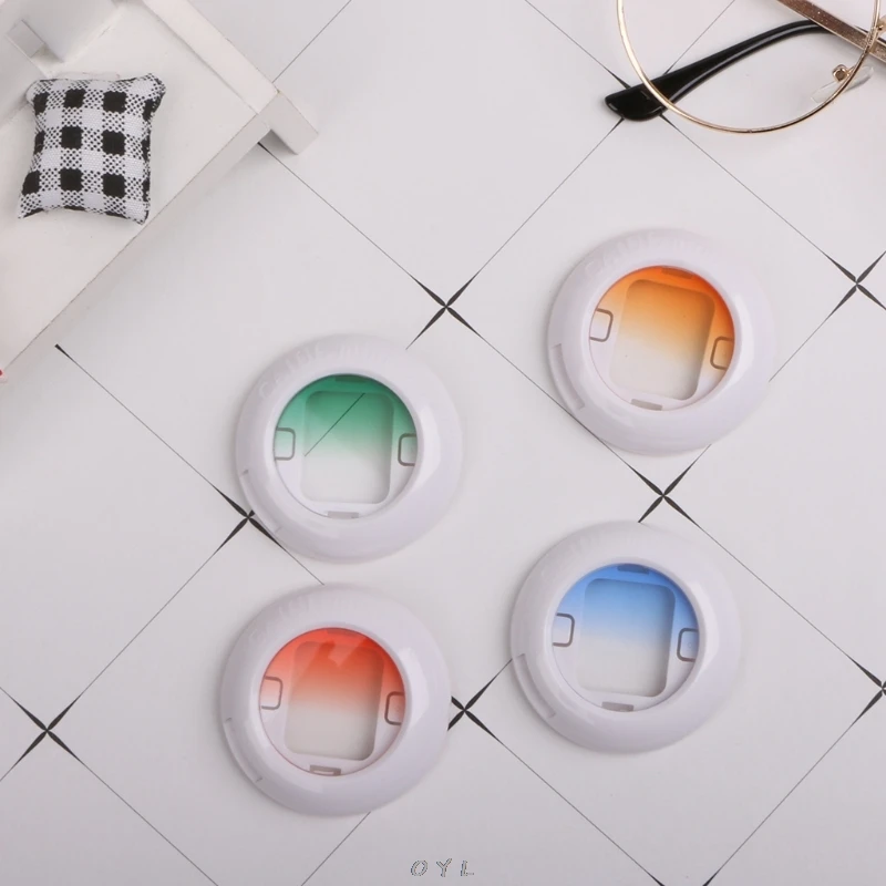 

4x Gradient Color Close Up Lens Filter Set For Fujifilm Instax Mini Film Camera