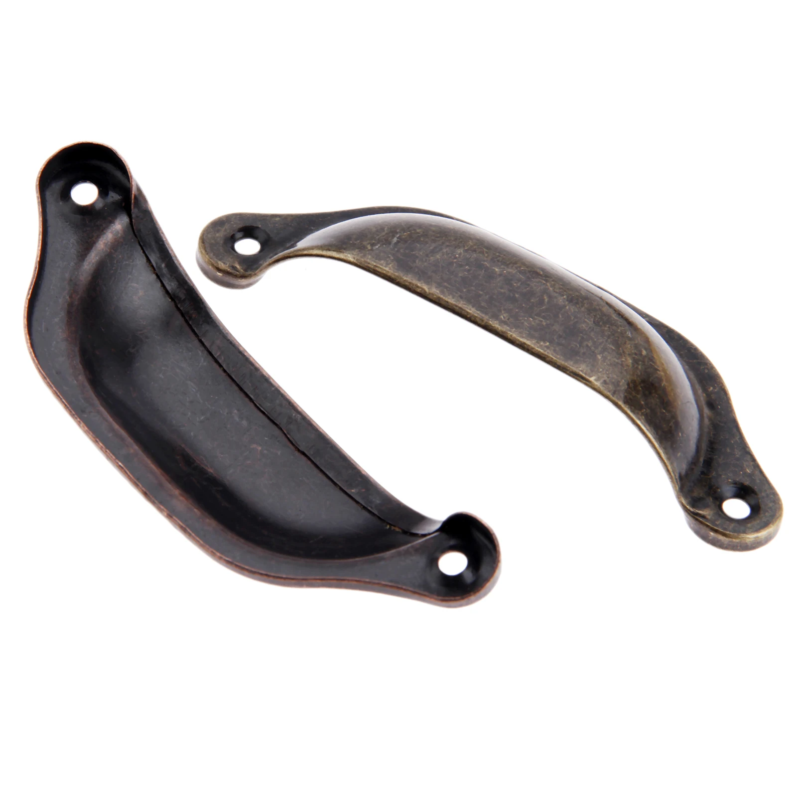2Pcs 98x35mm Antique Iron Shell Pull Handle Retro Kitchen Drawer Cabinet Cupboard Door Handle Furniture Knobs Furniture Hardware 2Pcs 98x35mm Antique Iron Shell Pull Handle Retro Kitchen Drawer Cabinet Cupboard Door Handle Furniture Knobs Furniture Hardware