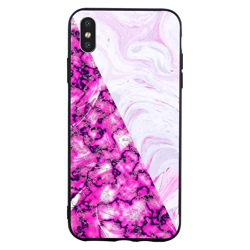 

Marble Cases for iPhone 7 8 Plus Print Pure Marble Phone Cover for iPhone X Case 6 6S XR Xs Max 5S 5 SE Silicone Back Soft TPU