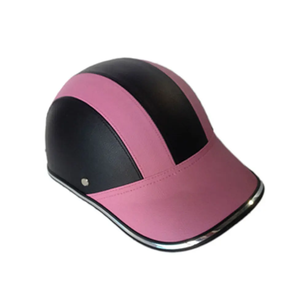 ABS+ PU открытый шлем безопасности универсальная бейсбольная кепка Велоспорт Половина открытый лицо мотоцикл