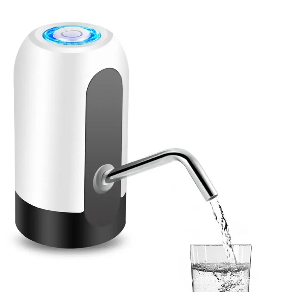 Electric Water Dispenser Portable Smart Wireless Gallon Drinking Bottle Switch USB Rechargeable