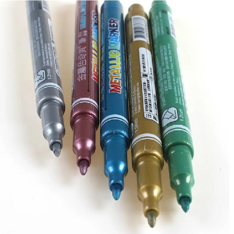 Hot Sale Waterproof Sign Universal Permanent Oil Based Marker Pen Five