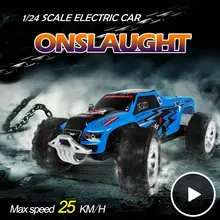 Высокое качество 1:24 высокоскоростной дети автомобили WLtoys A999 детские игрушки RC грузовик модель супер первоначально WL A999 Chirstmas подарки