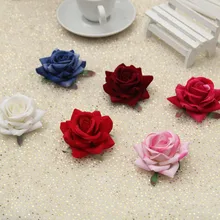 6.3 cm Artificial acessórios de cabeça DIY flor heads flores para decoração de casamento