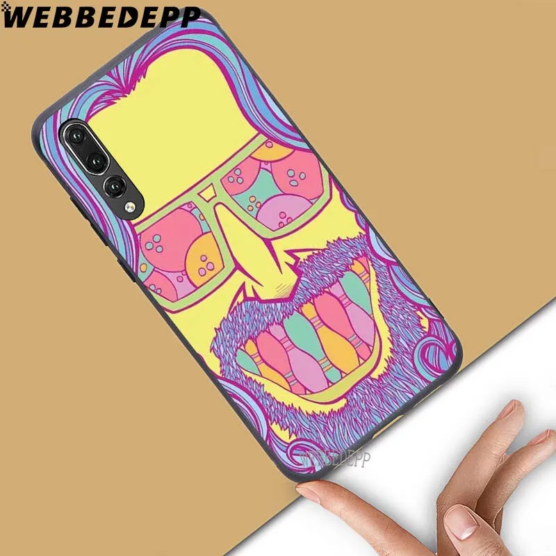 WEBBEDEPP большой мягкий чехол Lebowski для Huawei Honor 6 7A Pro 7C 8C 7X 8X 8 9 10 lite Note 10|Бамперы| |