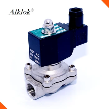 

Stainless Steel 3/8inch 12v Water Solenoid Valve 220v Normally Closed water valve with DIN Coil Brass NBR Seal