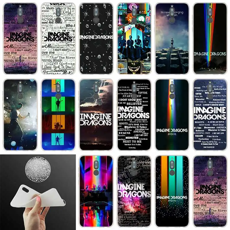 

soft case imagine dragons night music For Huawei Mate 20 10 Lite 20 pro s Nova 3 4 3i y9 y6 y5 y7 pro 2019 2018 2017 20X Cover