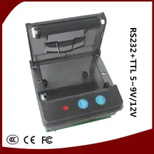 Freeshipping USB preto Porta 58mm POS impressora de Recibos térmica impressora de baixo ruído. impressora térmica