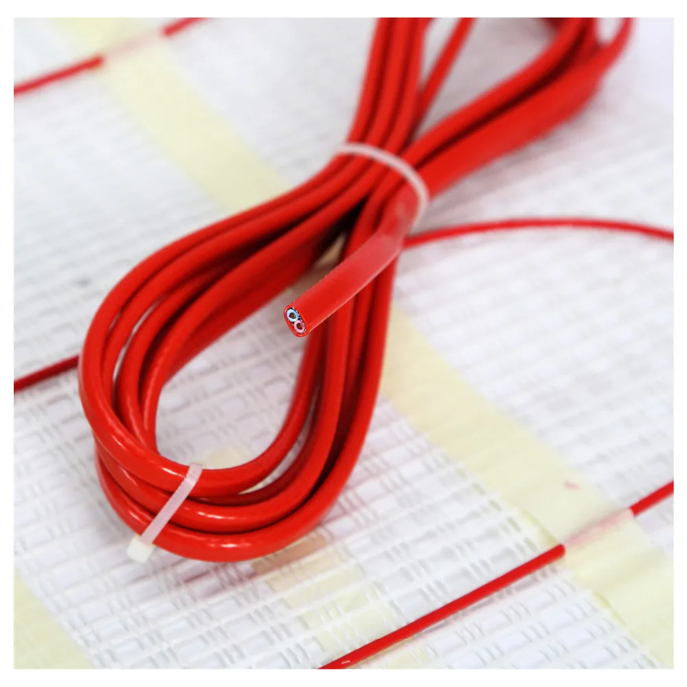 2SQM 100 W/SQM envío gratis esteras de calefacción de suelo eléctrico cómodas para sistemas de calefacción de suelo, venta al por mayor T100-2.0