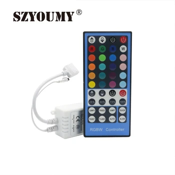 

SZYOUMY Free Ship IR DC12-24V 40-Key LED RGBW Remote Controller With Touch Screen Remote For RGBW LED Strip Light 5050