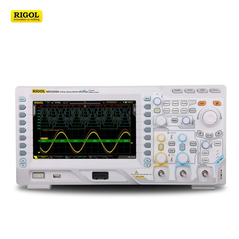 

DS2202A-S Digital Oscilloscope 200MHz 2GSa/s/ 14Mpts(standard) ,56Mpts(option) WITH Signal source