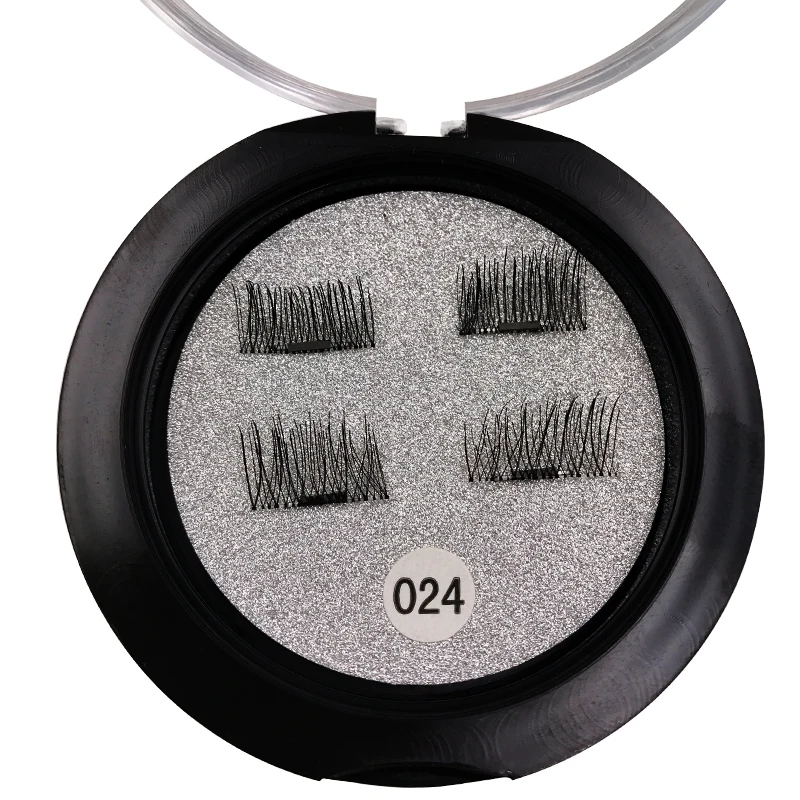 

2 Pairs 3D Magnetic Eyelashes Pure Handmade False Lashes Make Up Cosmetics High-Grade Dense Eyelash Extension