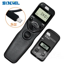 Pixel TW 283 S2 Wireless LCD Timer Remote Control Shutter Release for Sony A58 NEX 3NL A7 A7R A7S A7RII A3000 A5000 A5100 A6000
