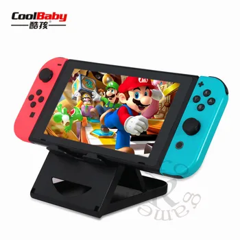 

Portable Stand Cradle for Nintendo Switch Console Adjustable with Multiple Angles Foldable Stand Dock Bracket with Air Vents