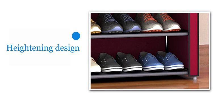 Полка для обуви многослойная железная стойка для обуви Пыленепроницаемая легкая в сборке полка для обуви шкаф для обуви Органайзер подставка для обуви держатель для обуви вешалка для обуви