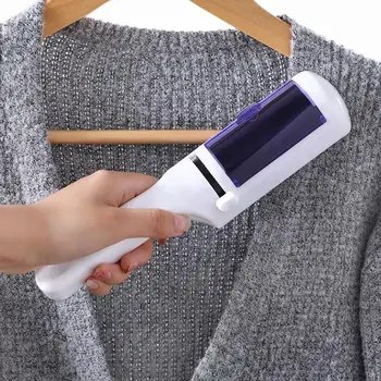

Pet Clothes Coat Sticky Remove Lint Roller Hair Dust Brush Cleaner for Clothing Furniture Bedding