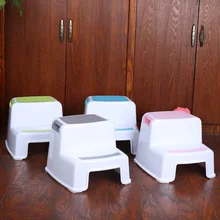 2 Step Stool Toddler Kids Stool Toilet Potty Training Slip Resistant for Bathroom Kitchen QP2