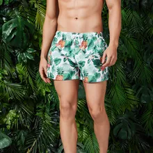 Новые мужские шорты для серфинга летние короткие пляжные шорты плавающие черные мужские плавки быстросохнущие фруктовые шорты с принтом штаны