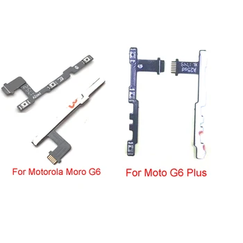 

20Pcs/Lot, New Power on off Volume Side Button Flex Cable Ribbon For Moto G6 / G6 plus Replacement Part