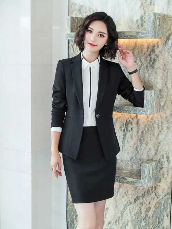 

Slim Women Blazer Feminino Coat Plus Size Formal Casual Jacket One Button Suit Ladies Blazers Office Work Wear Casaco Jaqueta