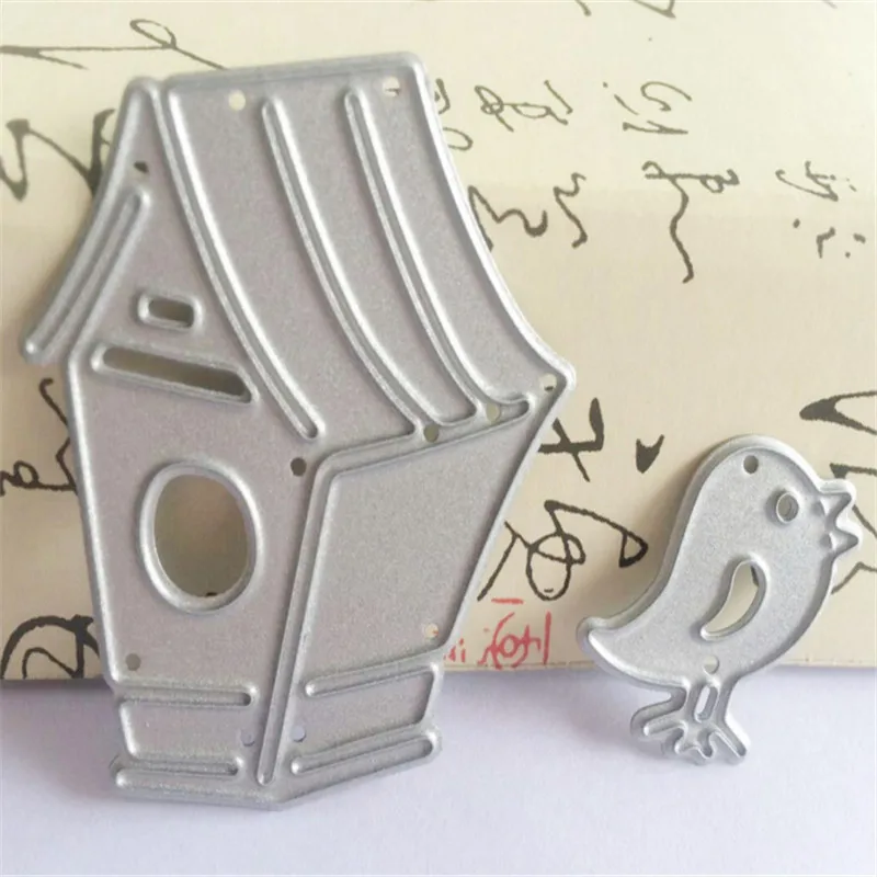 

2019 New Bird House Metal Cutting Dies Knives Embossing Template Stencil For DIY Scrapbooking Paper Card Album Craft Decoration