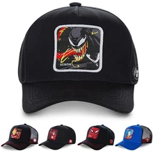 Новинка, модная Кепка с вышивкой venom, высокое качество, бейсболки, Регулируемая Кепка в стиле хип-хоп с вышивкой, сетчатая Кепка для мужчин и женщин