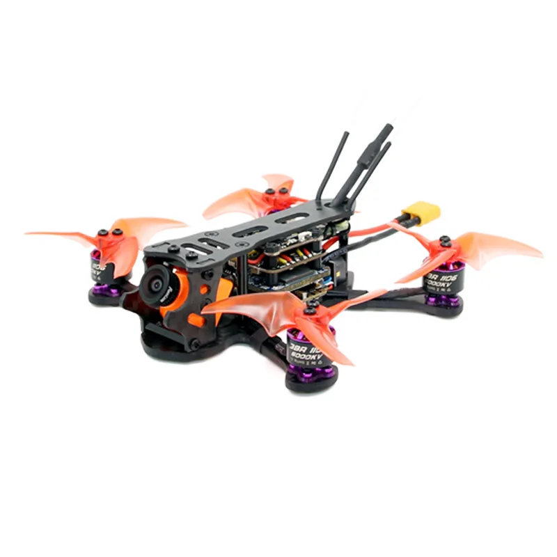 

SPCMAKER K25 110MM Brushless FPV Racing Drone Omnibus F4 flight controller 20A Mini 4 in 1 BLheli_s ESC (2-4S LiPo)