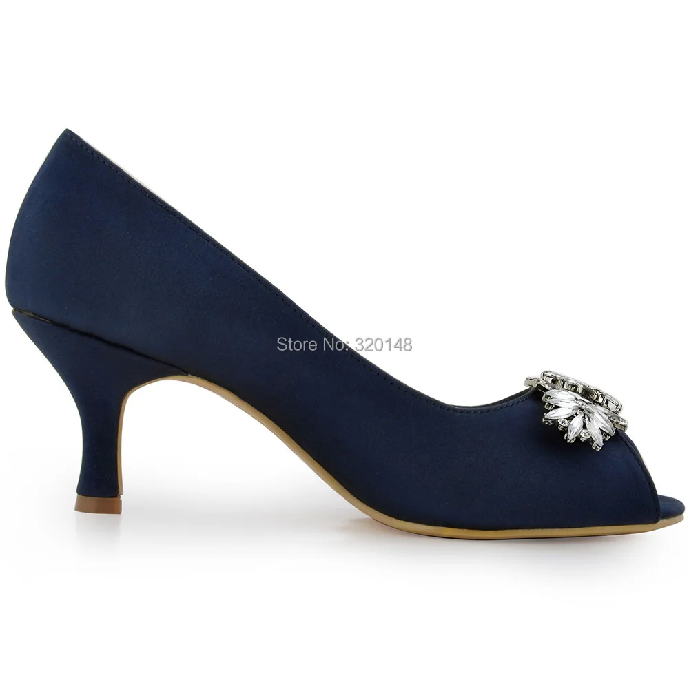 navy formal shoes womens