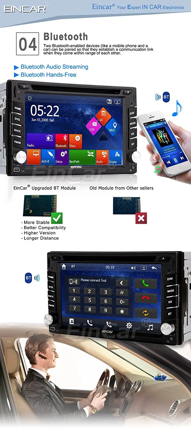 Best two 2Din Car Radio Stereo HD Screen 2din Car DVD Player 8GB GPS Navigation Stereo AM/FM Autoradio SD/USB//steering wheel control 4