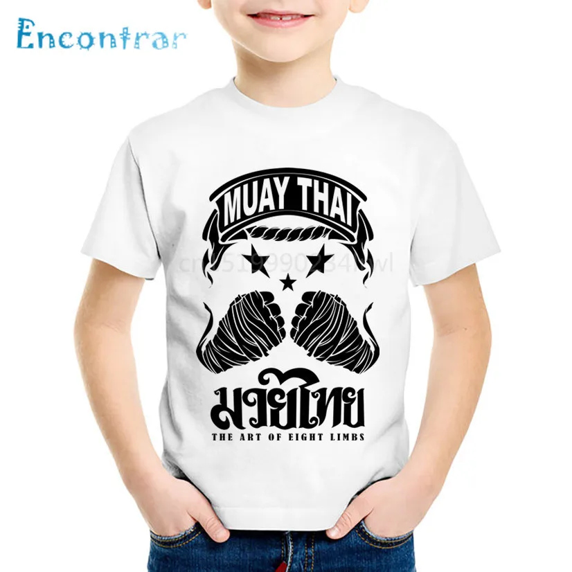 

Fashion Print Ultimate Fighting Muay Thai Hardcore Fight Children T-shirts Kids Summer Tees Boys/Girls Tops Baby Clothes,ooo552