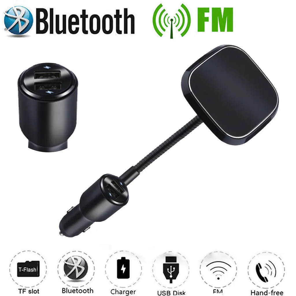 Bluetooth Автомобильный fm-трансмиттер с USB беспроводной радио mp3-плеер 3.4A с FM беспроводной передачей технологии