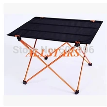 Ультра-легкий алюминиевый сплав портативный складной раскладной столик для кемпинга на открытом воздухе пикника двухцветный