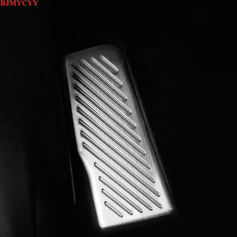 

BJMYCYY Car styling Car Pedal Footplate Footboard Foot Rest Pedal cover stainless steel for toyota camry 2018 xv70