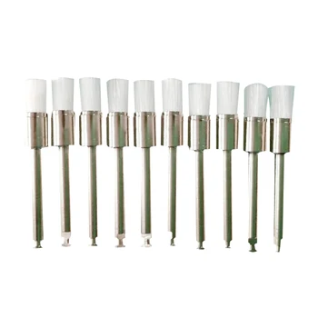 

Dentist Product Tools Dental Oral Grinding Head 100pcs Nylon Latches Face Polishing Brush Colorful Dental Laboratory Materials